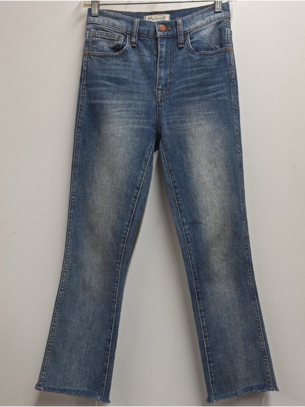 Madewell 10" High Riser Demi Bòot Jeans Size 24